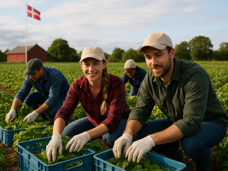 Denmark Farm Jobs with Visa Sponsorship